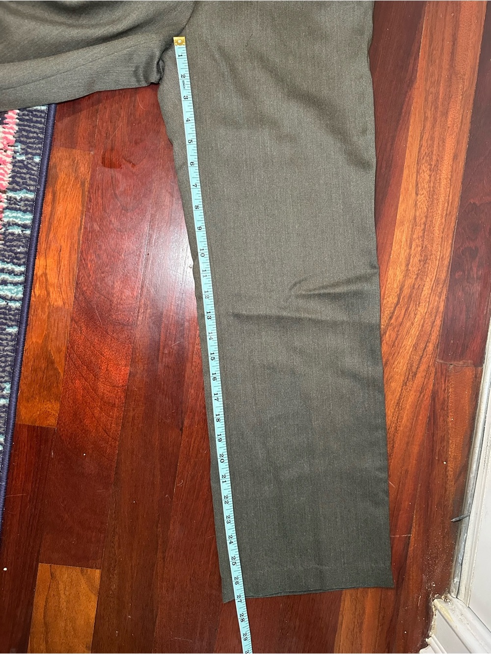 Harvé Benard Saks Fifth Avenue 100% Wool Pleated Tailored Trousers Size 0 - Picture 7 of 7